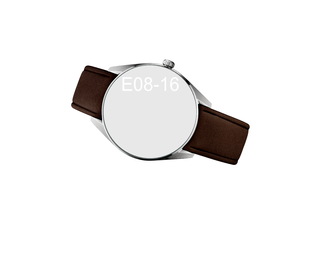 E08-16 Dark Brown Strap 18/16 