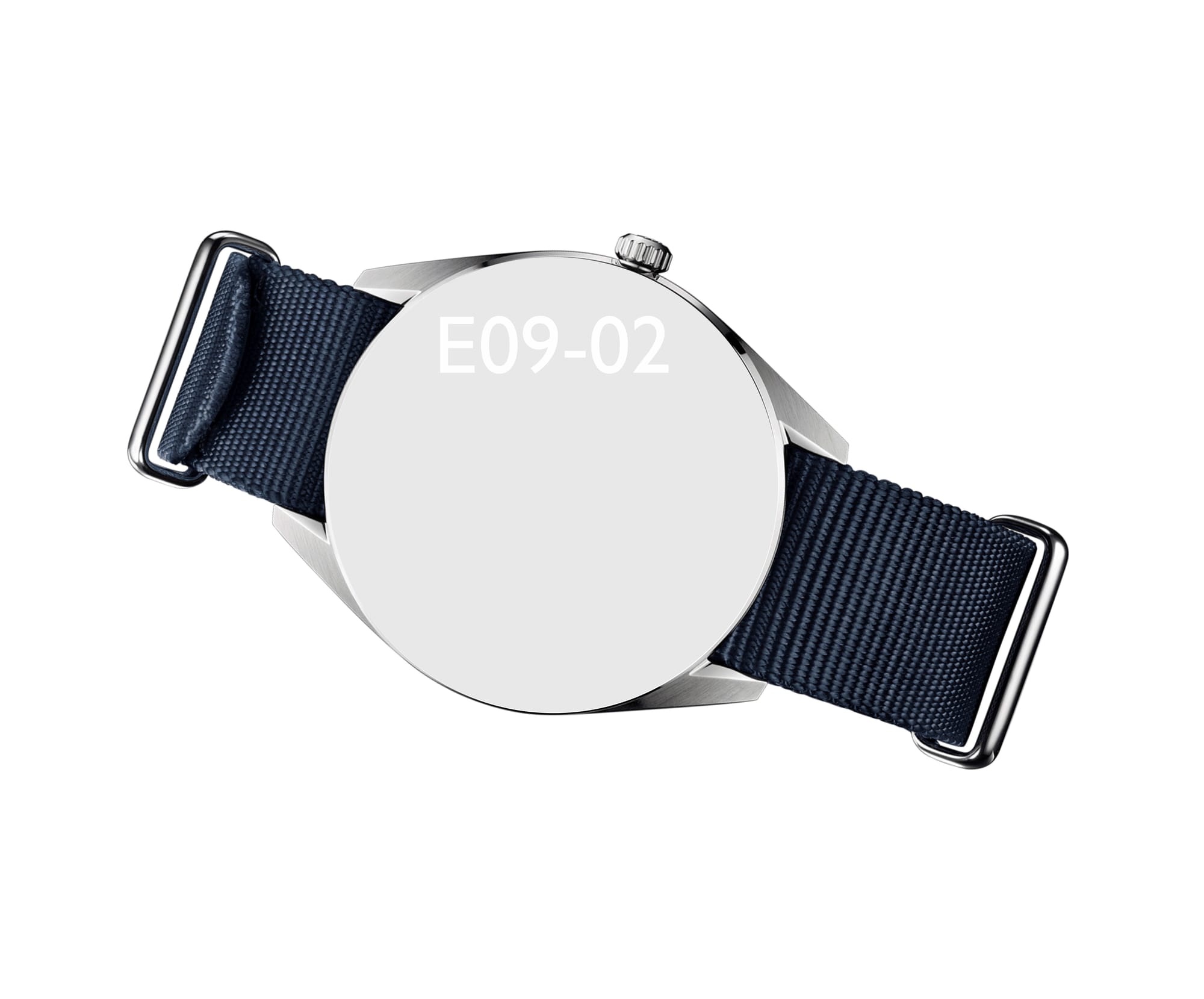 E09-02 Blue Nato Strap  - 20/20 mm