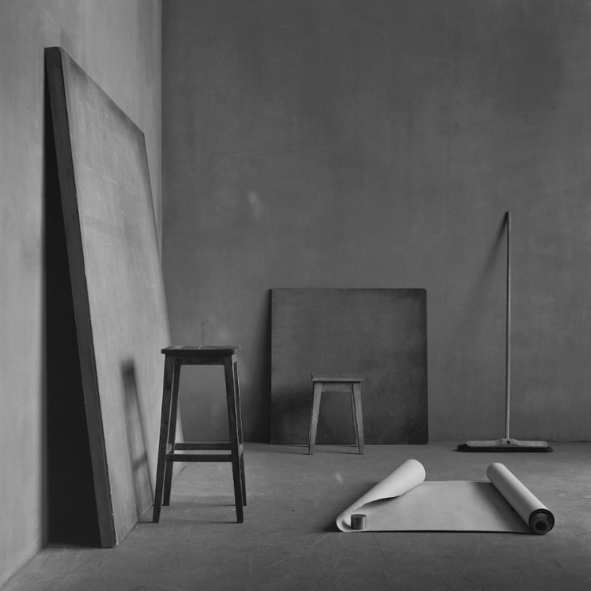 Black and white composition by Christian Coigny