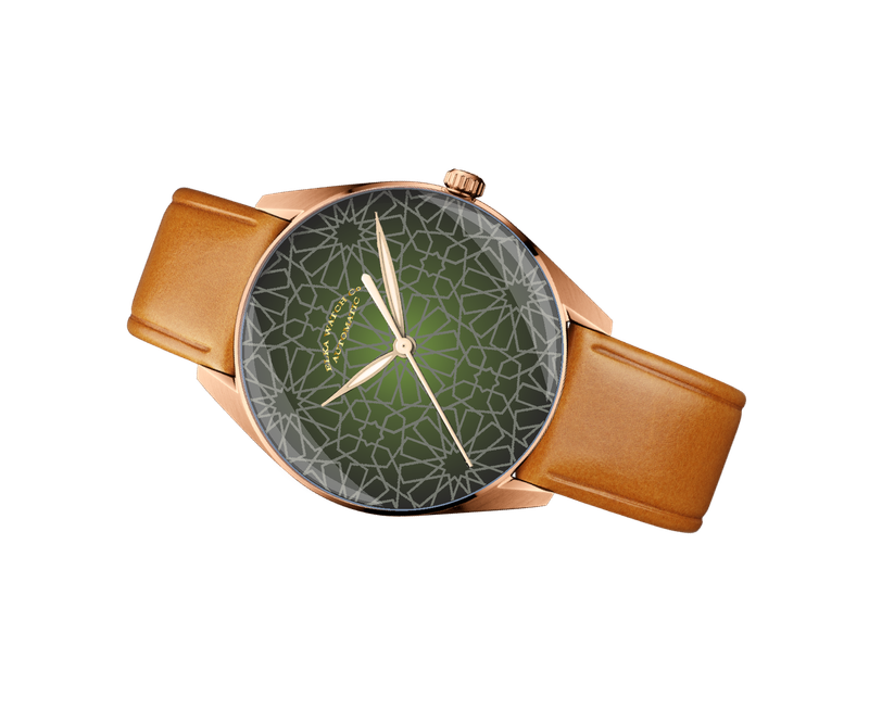 ELKA SG10-0806 Zellige — rose gold coloured case drawing