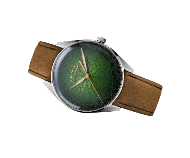 ELKA S10-0804 Zellige — green geometric dial